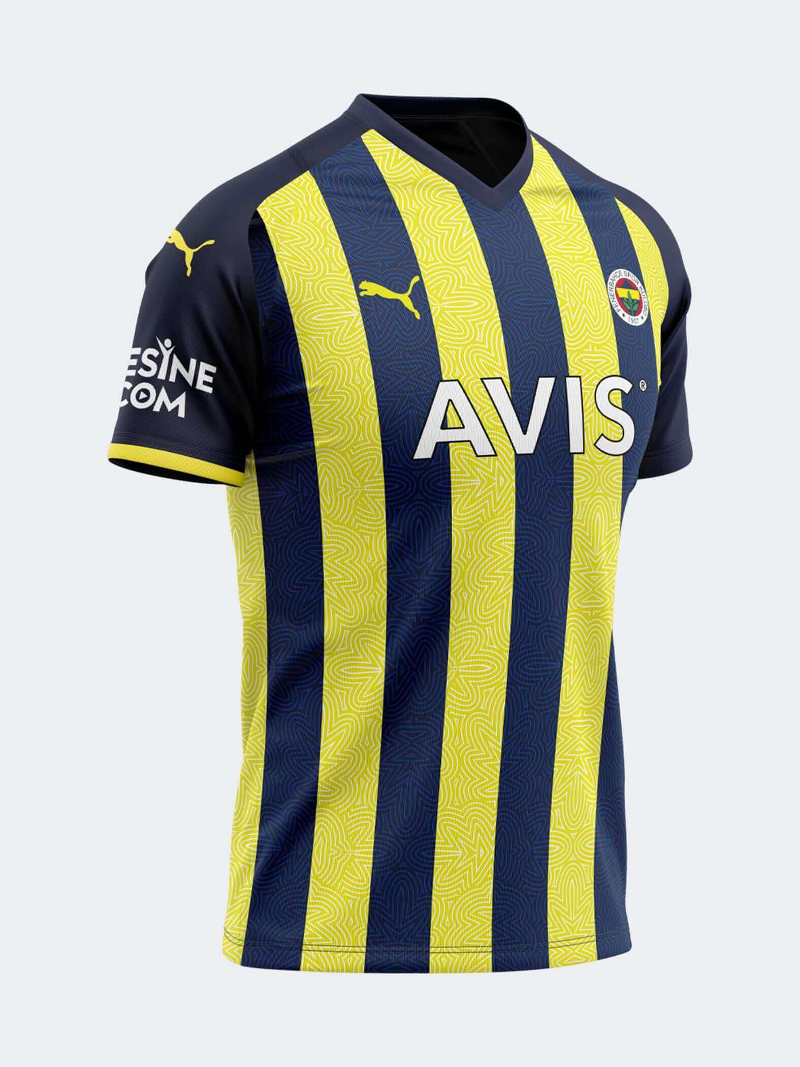Fenerbahçe 2021 Çubuklu Forma