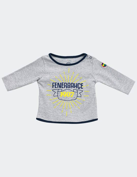 Fenerium Bebek Gri Fenerbahçe 1907 Sweatshırt