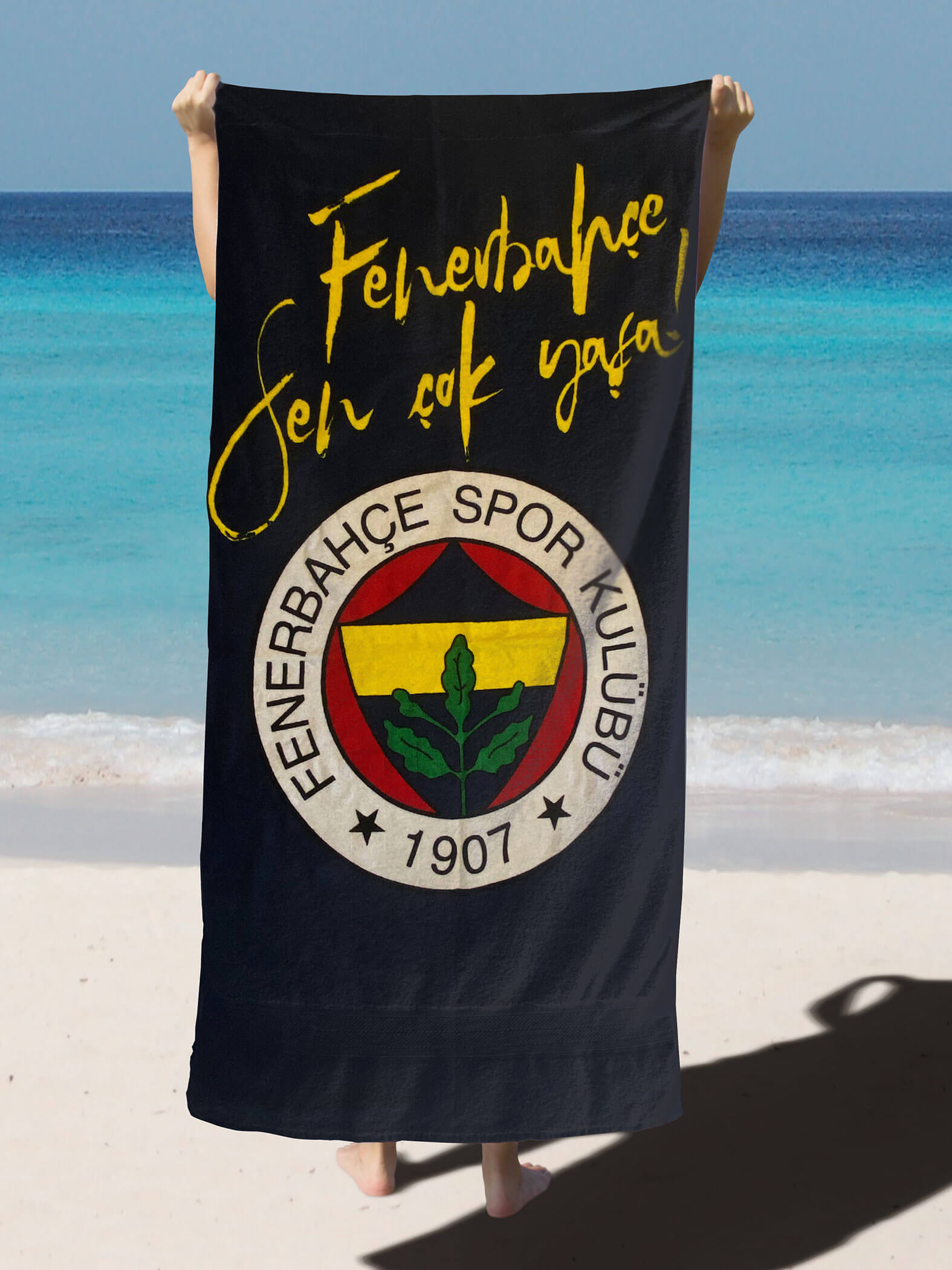 Fenerbahçe Sen Çok Yaşa Plaj  Havlusu