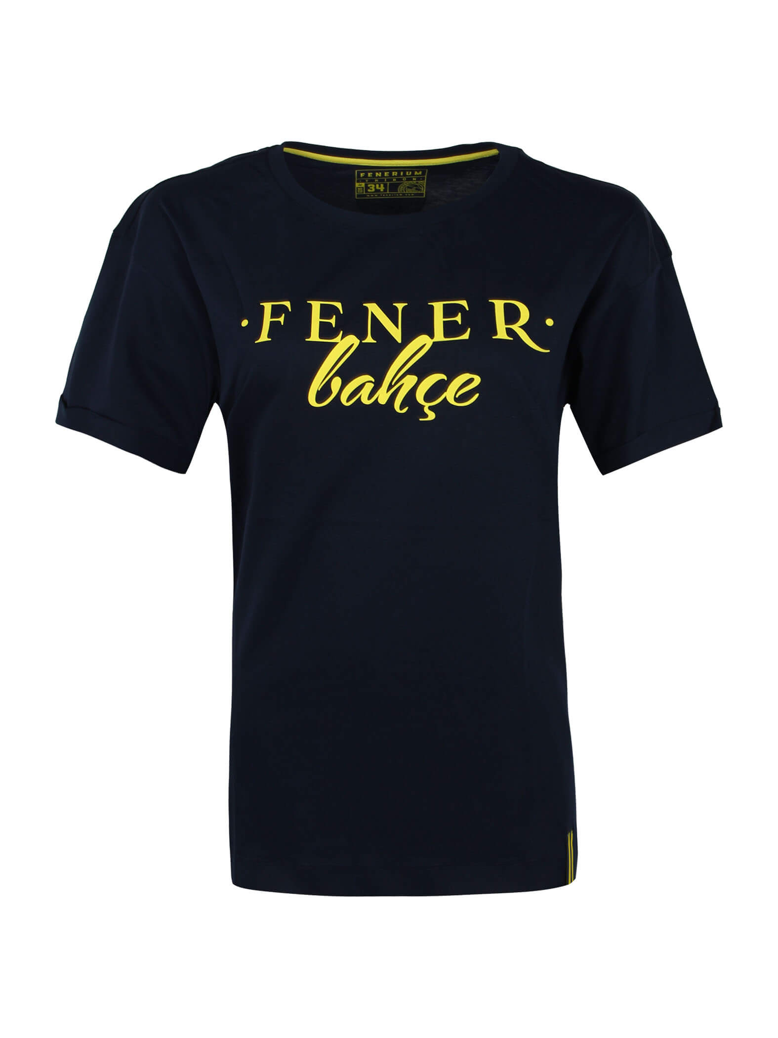 Fenerbahçe Kadın Lacivert Tribün Tshirt
