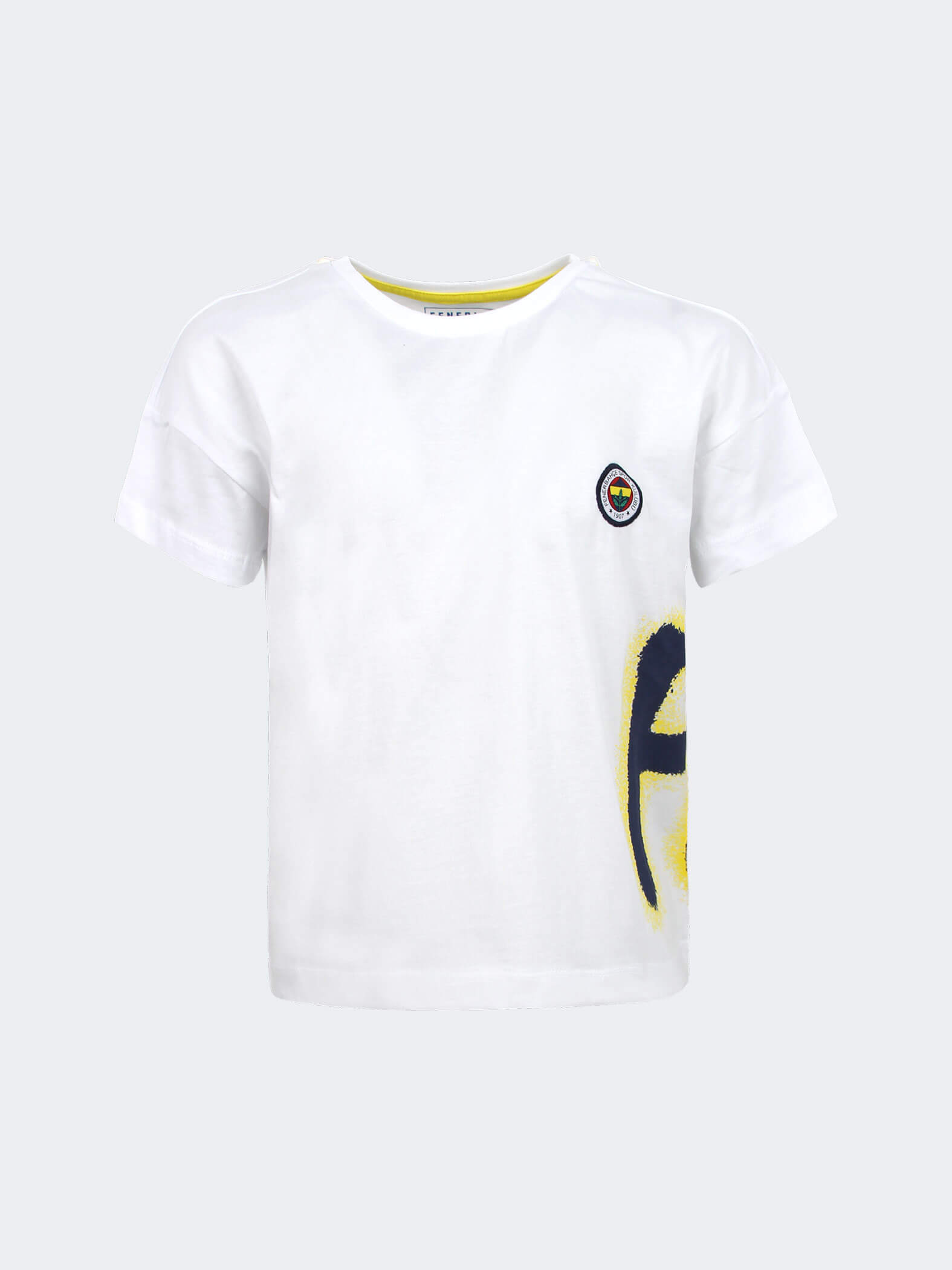 Fenerbahçe Çocuk Beyaz Tribün Sprey Fb Tshirt