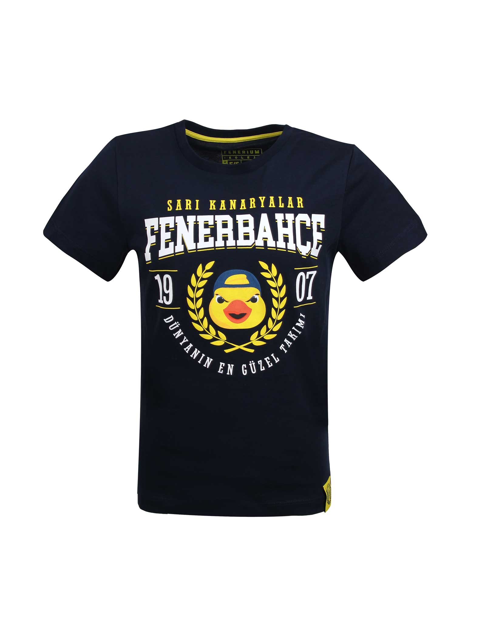 Fenerbahçe Lacivert Kolej Yellow Çocuk Tshirt