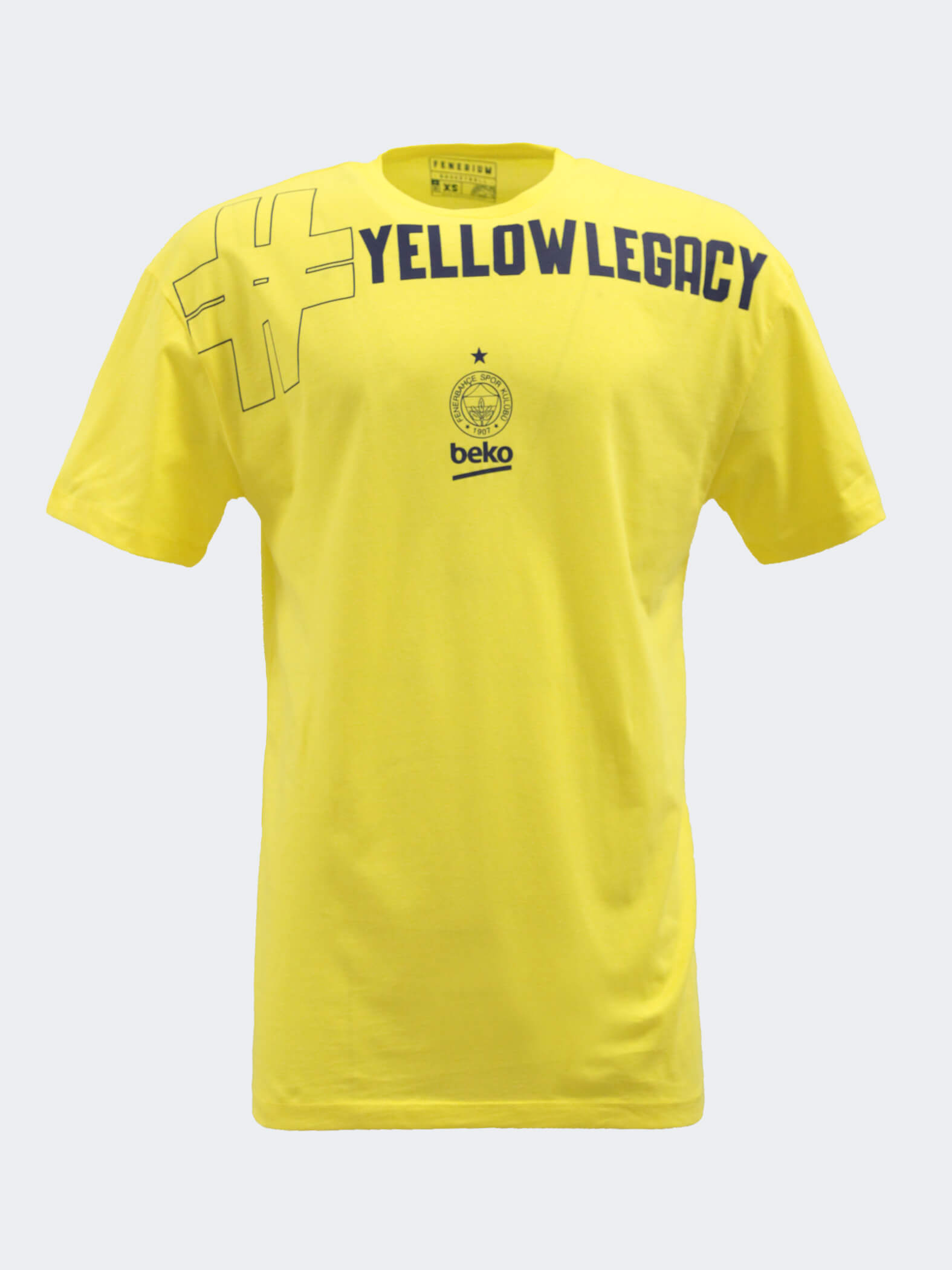 Erkek Basket Yellow Legach Tshirt 22/23