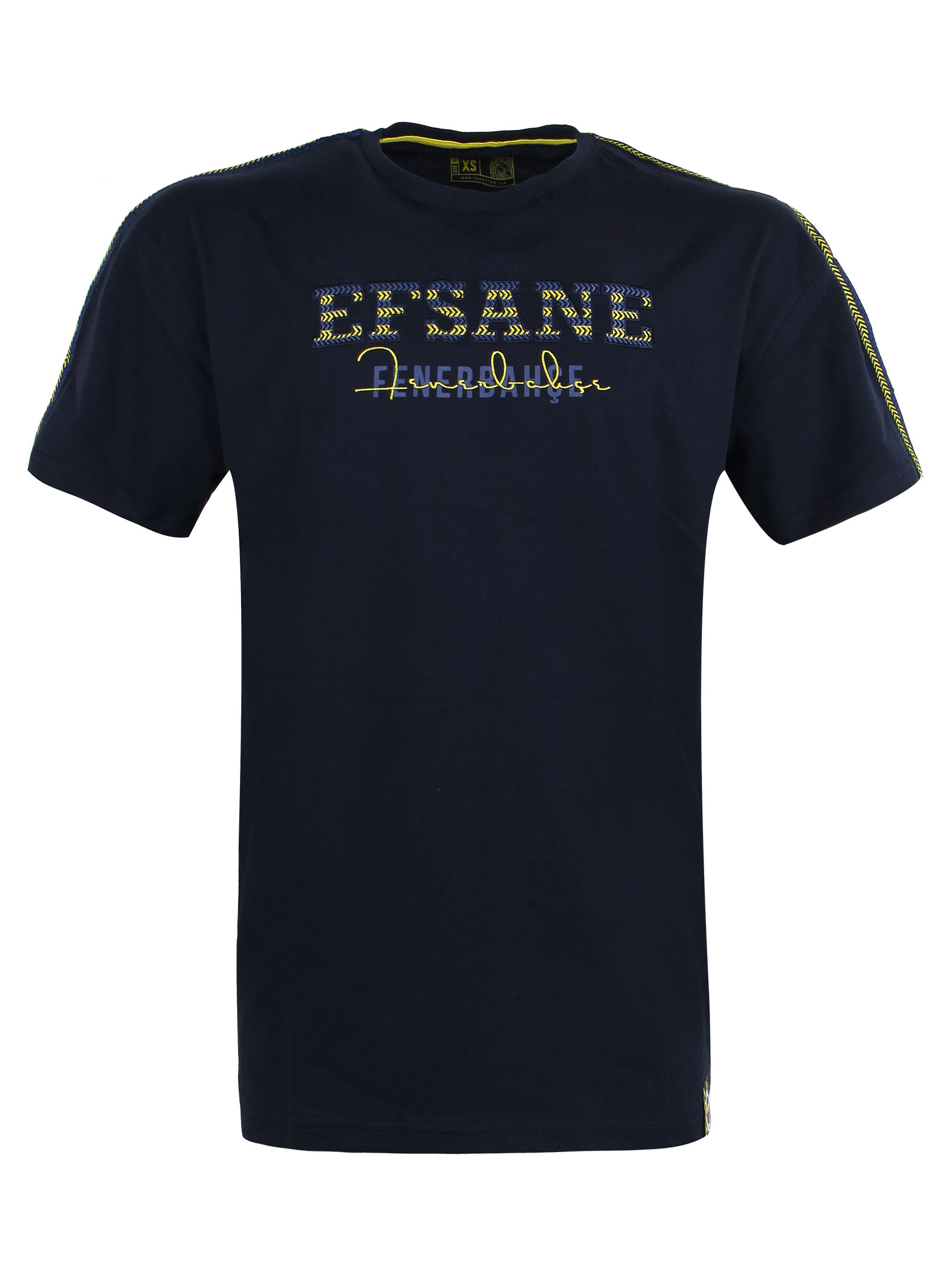 Fenerbahçe Navy Blue Tribune Legend Men's Oversize Tshirt