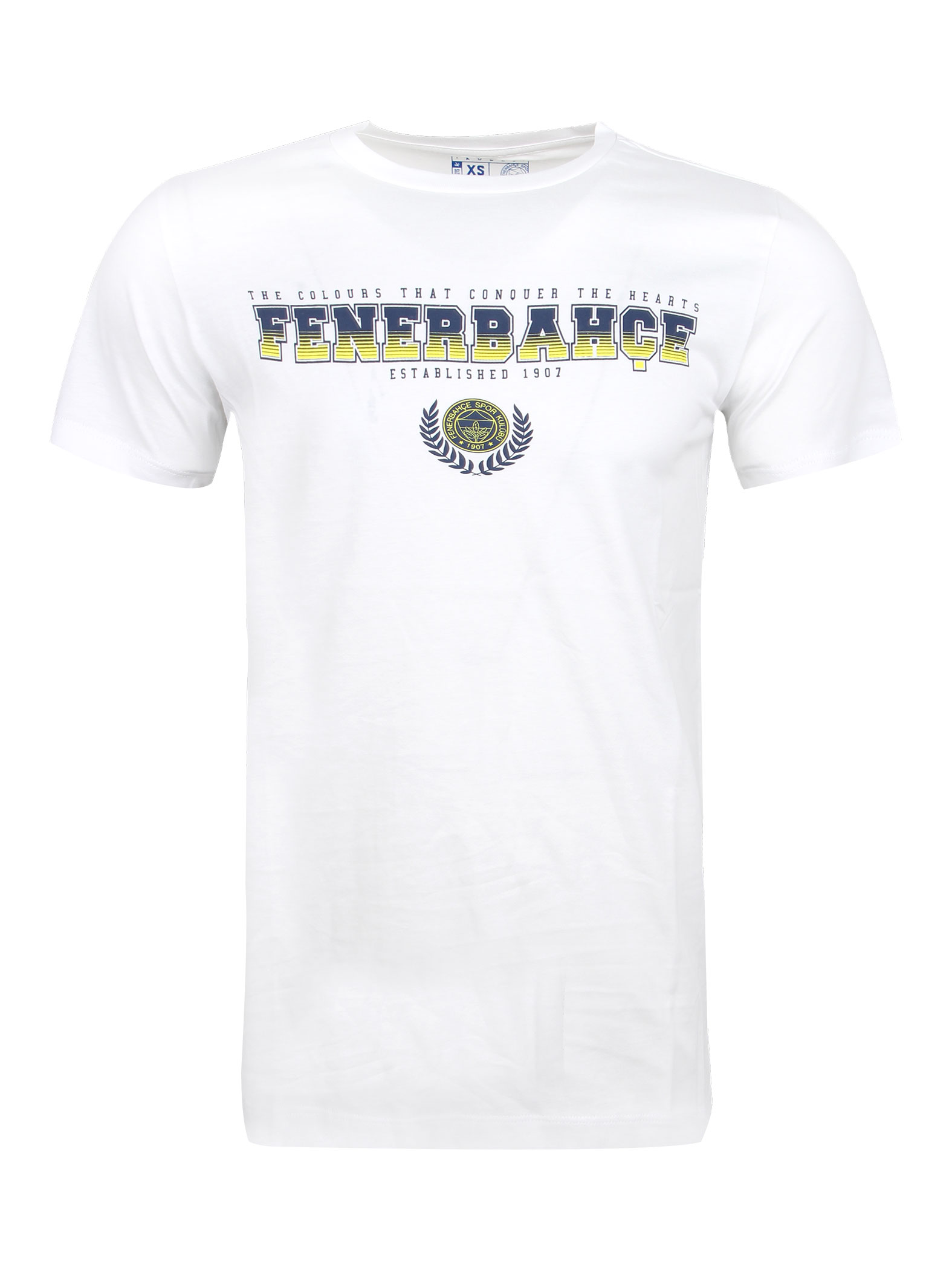 Fenerbahçe Beyaz Kolej Eastablished 1907 Erkek Tshirt