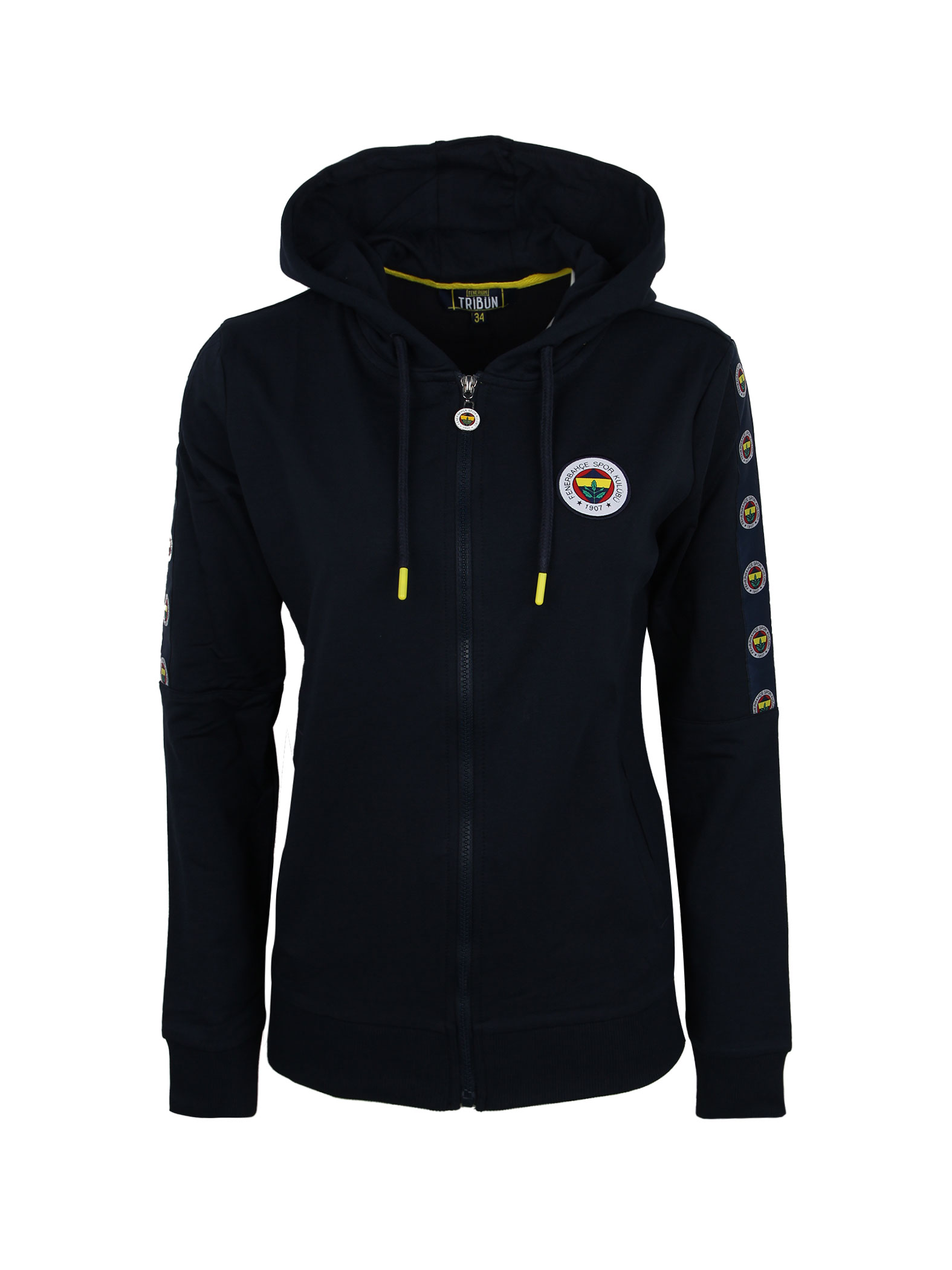 Fenerbahçe Lacivert Tribün Basic Kadın Sweatshirt