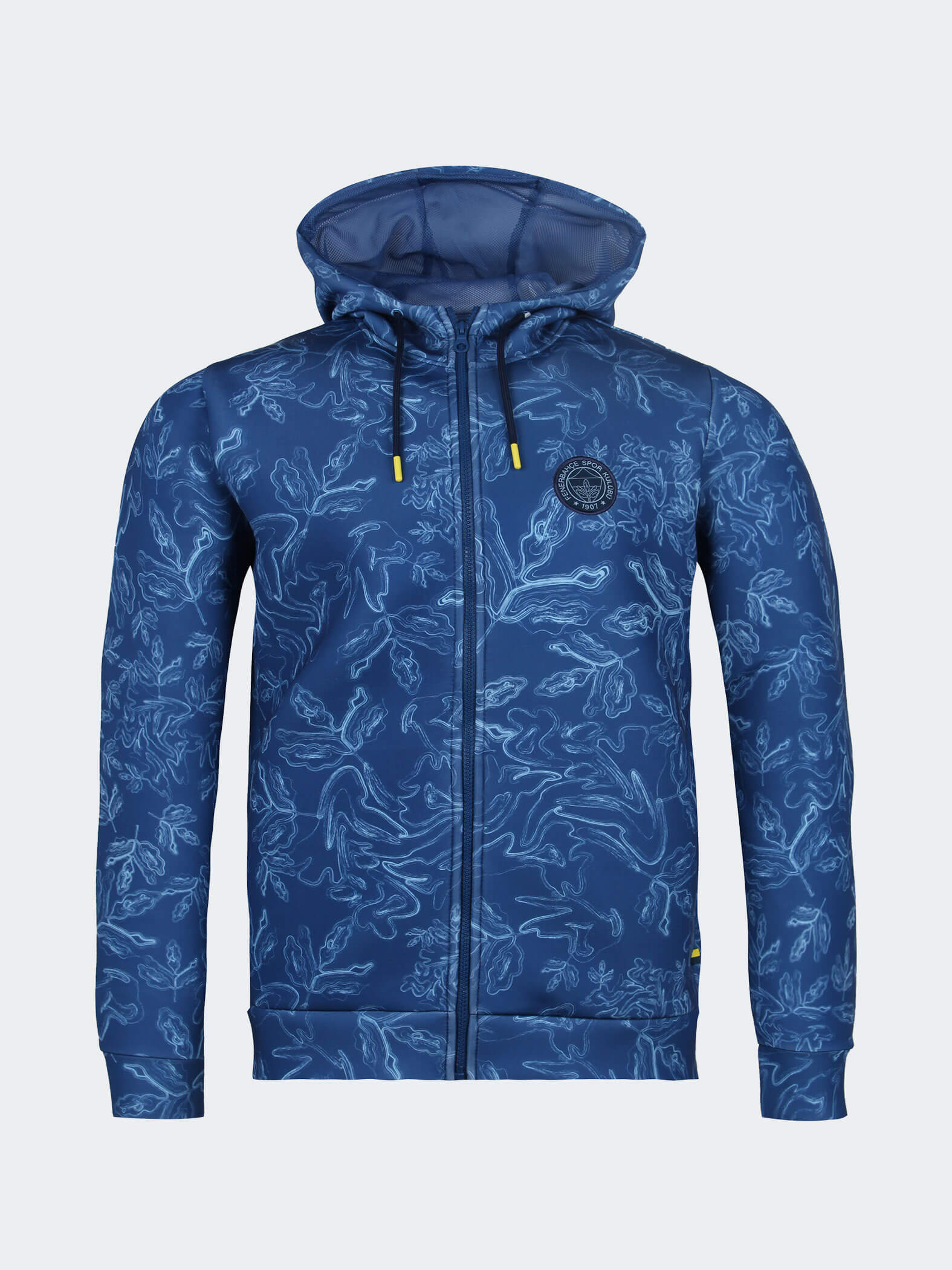 Men's Navy Blue Tribune Acorn Pattern Sweatshirt