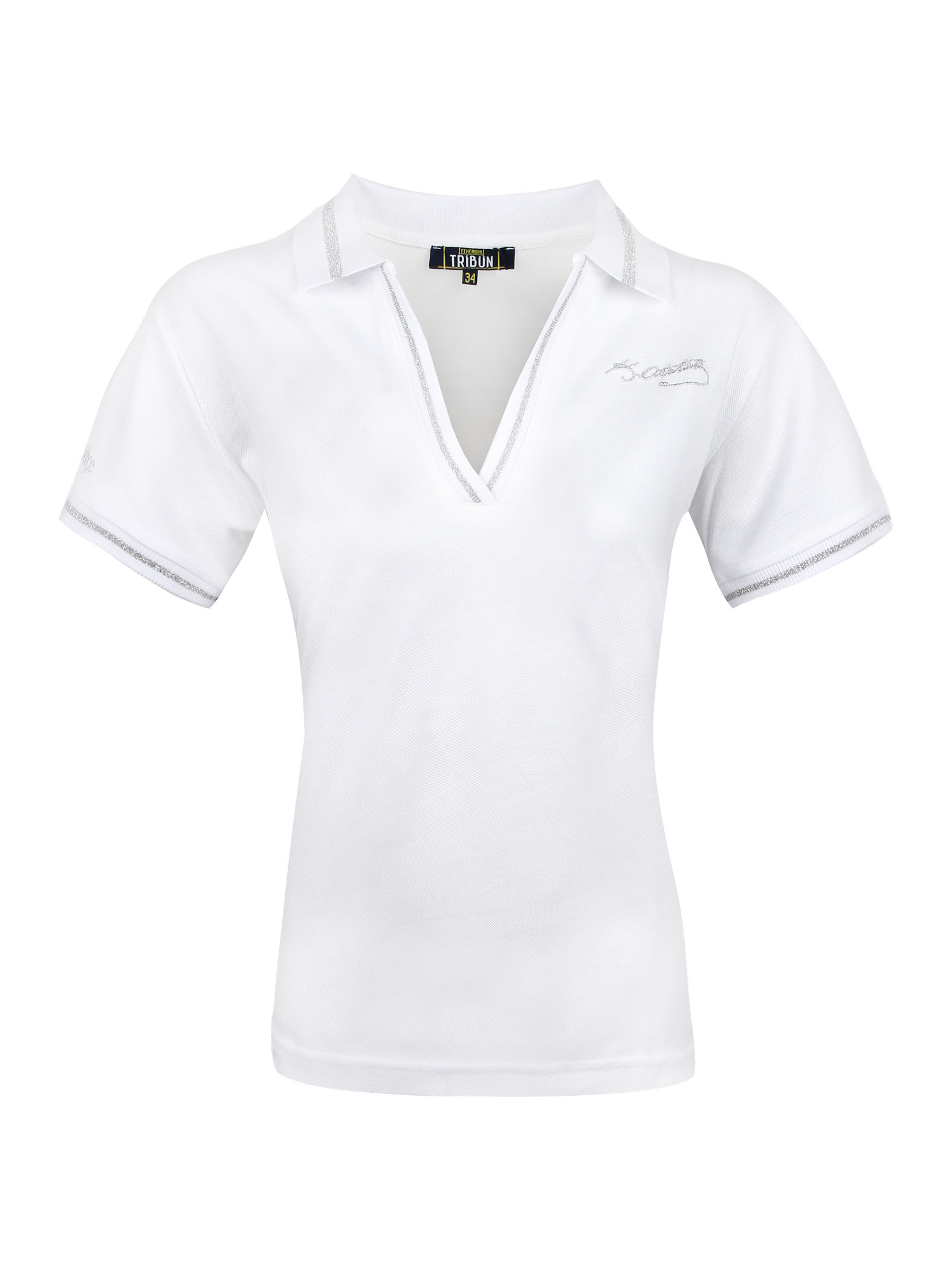 Fenerbahçe White Ataturk Women Polo Tshirt